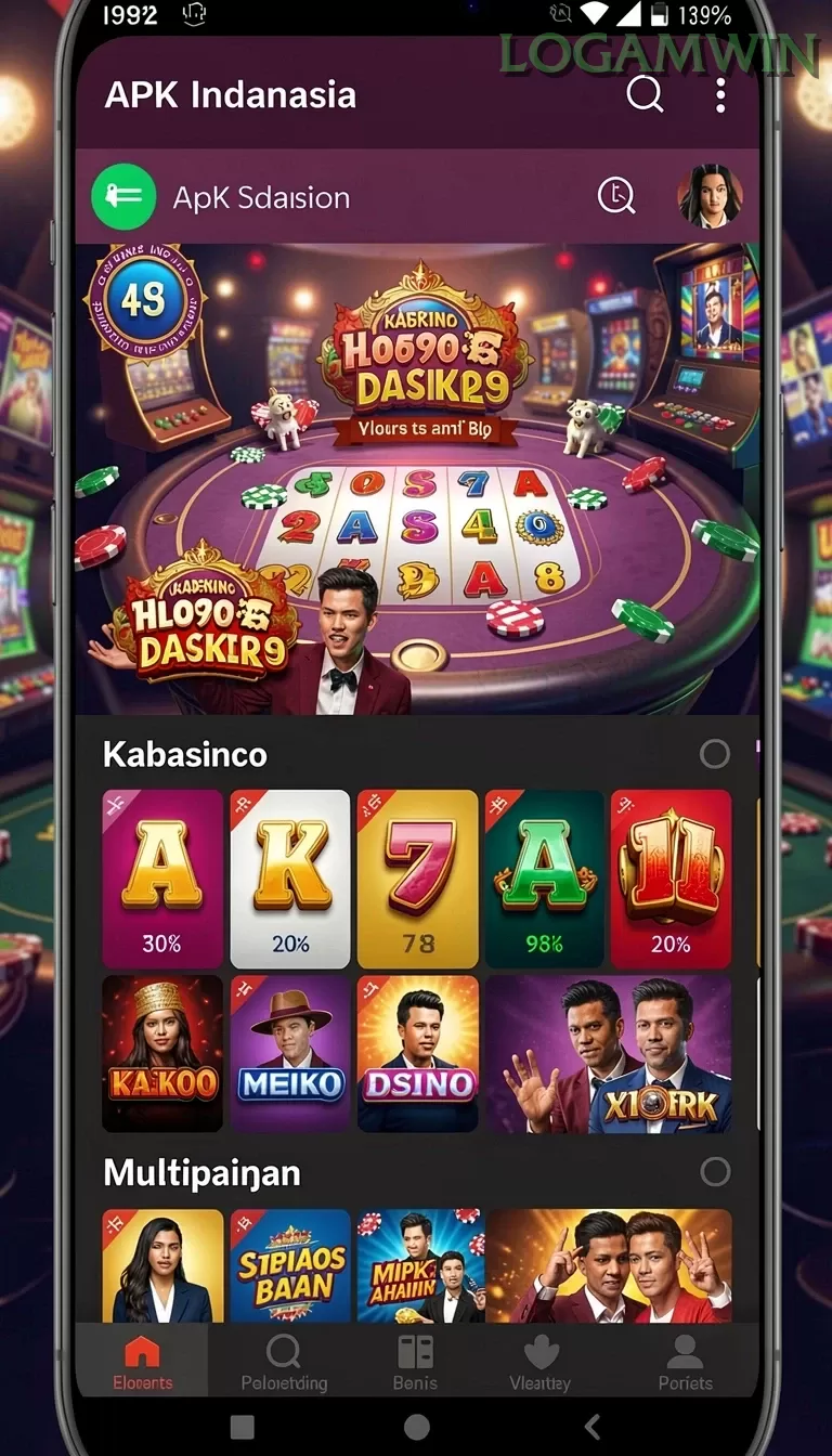 Cuplikan layar IDAGAME — pengaturan akun