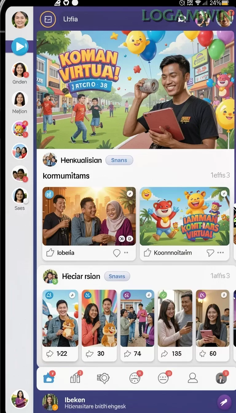 Cuplikan layar RPVIP6 — pengaturan akun